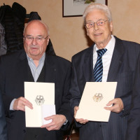Manfred Schreiner und Jürgen Harries erhielten Bundesverdienstmedaille