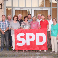 Der neugewählte Vorstand des SPD OV Rückersdorf
